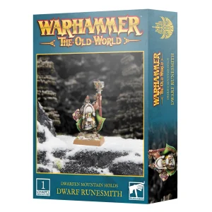 Dwarfen Mountain Holds Dwarf Runesmith 10-06 The Old World Warhammer