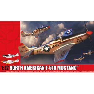 Airfix North American F-51D Mustang 1/72 Scale A02047A