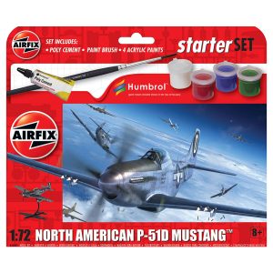 Airfix North American P-51D Mustang 1/72 Scale A55013
