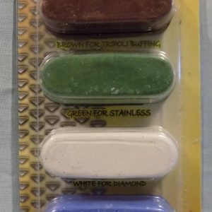 4 Piece Jewelers Rouge Polishing Compound TJ1524M TJ1542M (D) Spring Cleaning