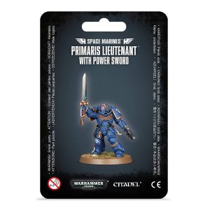Space Marines Primaris Lieutenant with Power Sword 48-84 Warhammer 40000