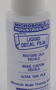 Micro Liquid Decal Film by Microscale Industries MI-12 MI12 MI # 12