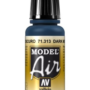 Vallejo Model Air Color Colour Dark Mediterranean Blue 71313