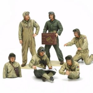 Tamiya US Tank Crew Set – European Theater 1/35 Scale 35347