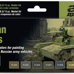Vallejo Russian Greens 1928’s to Present Paint Set 71613