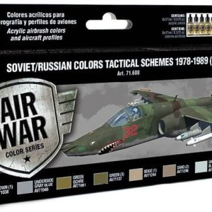 Vallejo Soviet Russian Colors Tactical Schemes 1978-1989 Part II 71608