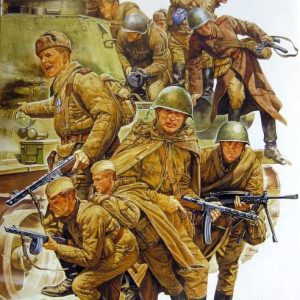 Tamiya Russian Army Assault Infantry Set 1/35 Scale 35207