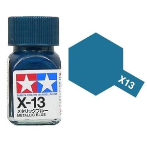 Tamiya Enamel Paint X-13 X13 EX-13 EX13 Gloss Metallic Blue 80013
