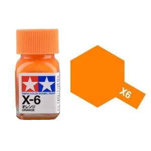 Tamiya Enamel Paint X-6 X6 EX-6 EX6 Gloss Orange 80006