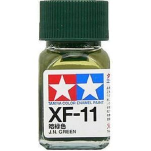 Tamiya Enamel Paint XF-11 XF11 EXF-11 EXF11 Flat J.N. Green 80311