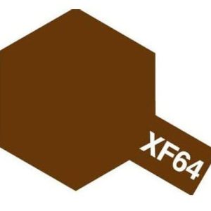 Tamiya Enamel Paint XF-64 XF64 EXF-64 EXF64 Flat Red Brown 80364