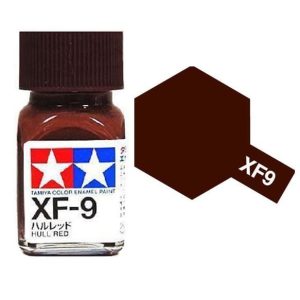 Tamiya Enamel Paint XF-9 XF9 EXF-9 EXF9 Flat Hull Red 80309
