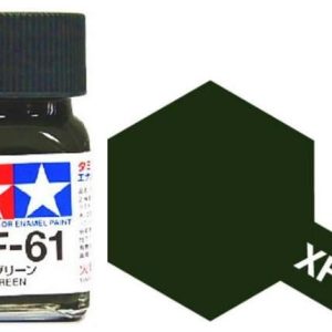 Tamiya Enamel Paint XF-61 XF61 EXF-61 EXF61 Flat Dark Green 80361