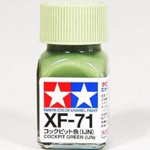 Tamiya Enamel Paint XF-71 XF71 EXF-71 EXF71 Flat Cockpit Green IJN 80371