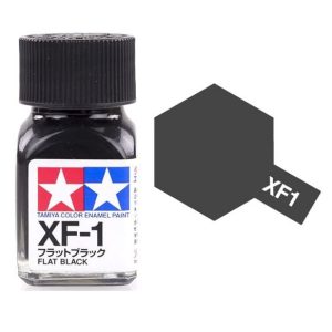 Tamiya Enamel Paint XF-1 XF1 EXF-1 EXF1 Flat Black 80301