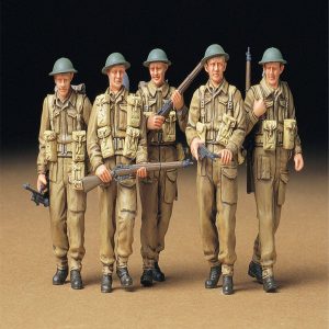 Tamiya British Infantry On Patrol 1/35 Scale 35223