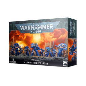 Space Marines Assault Intercessors 48-36 Warhammer 40000