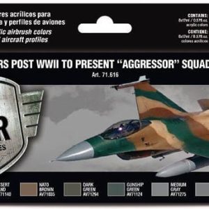 Vallejo USAF Colors Post WW II to present Aggressor Squadron Part I Paint Set 71616