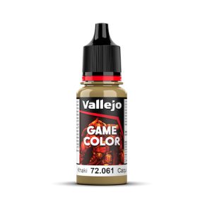 Vallejo Game Color Colour Khaki 18ml 72061